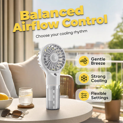 üßäPortable Handheld Mist Cooling Fan ‚ùÑÔ∏è