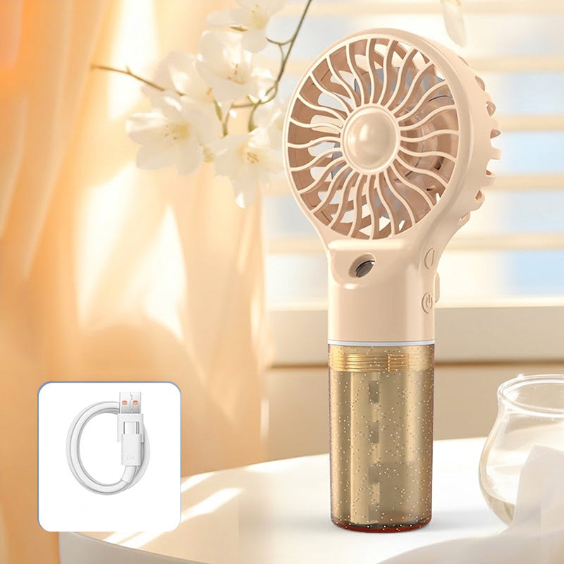 üßäPortable Handheld Mist Cooling Fan ‚ùÑÔ∏è