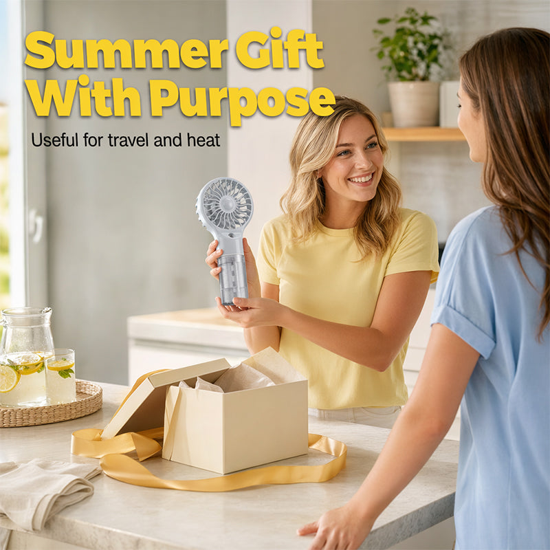 üßäPortable Handheld Mist Cooling Fan ‚ùÑÔ∏è