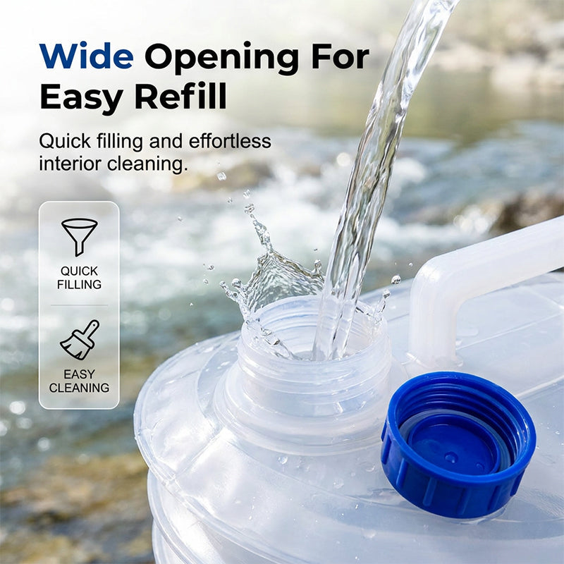 Collapsible Water Container with Spigot ü™£üö∞