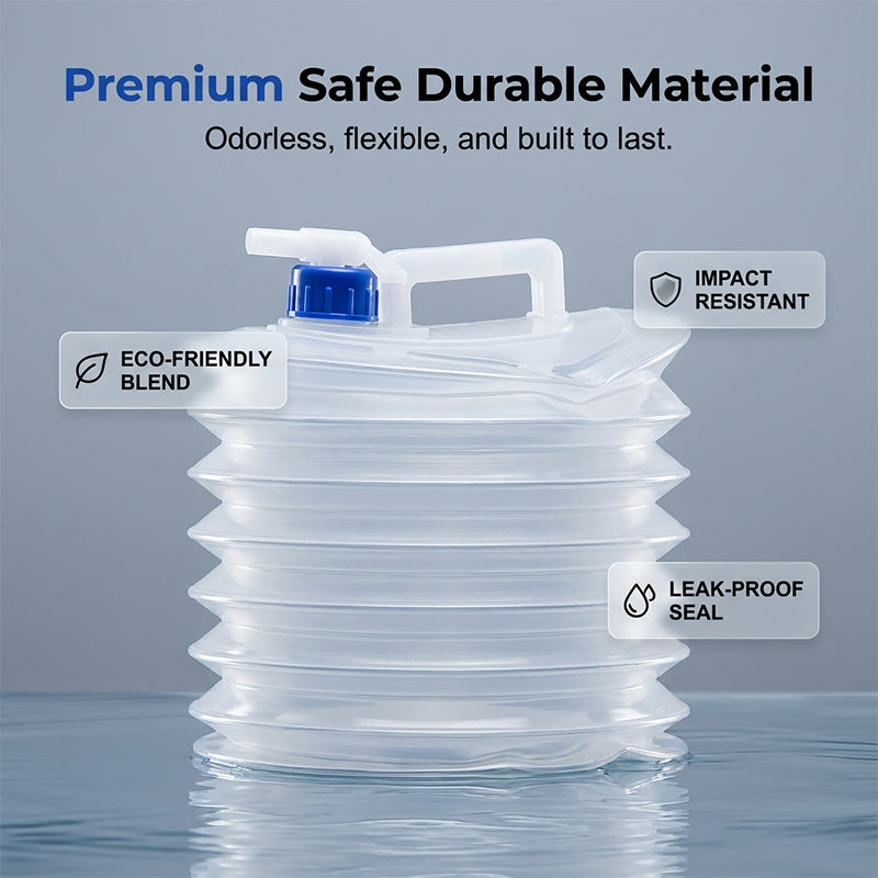 Collapsible Water Container with Spigot ü™£üö∞