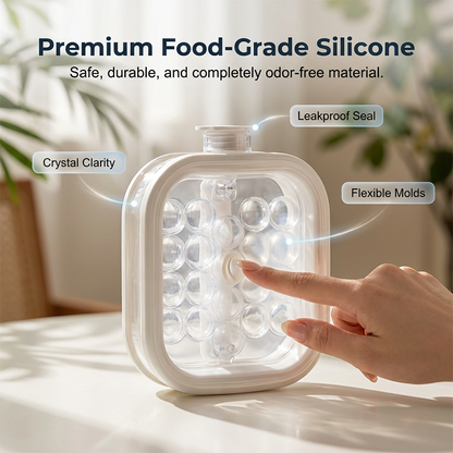 üßäPortable Silicone Ice Ball Maker Kettle