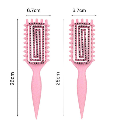 Ventilated Detangling Brush for Curly Hair üíá‚Äç‚ôÄÔ∏èüíï