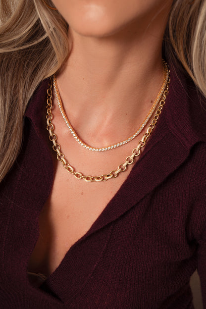 Statement Pavé Necklace