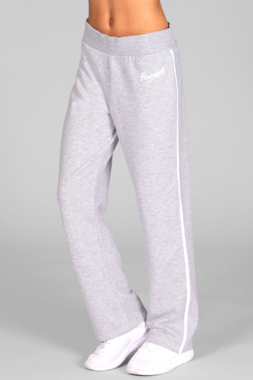Girl wearing Pineapple Grey Straight Leg Joggers