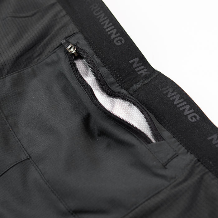 Nike Stride Dri-FIT Hybrid Shorts (Black/Black/Black/Reflective Silver)