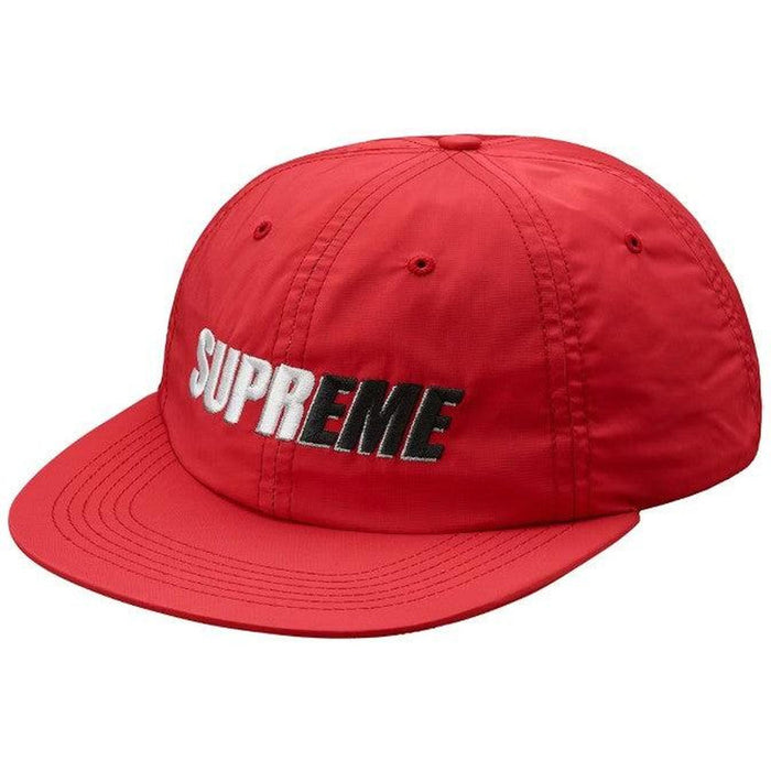 Supreme 2-Tone Nylon 6-Panel Red