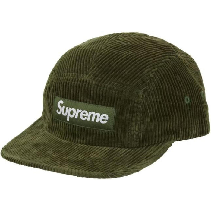 Supreme Corduroy Camp Cap (FW24) Green