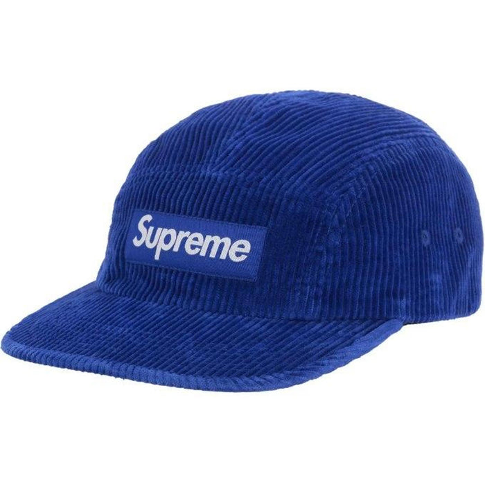 Supreme Corduroy Camp Cap (FW25) Blue
