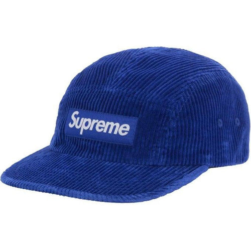 Supreme Corduroy Camp Cap (FW25) Blue