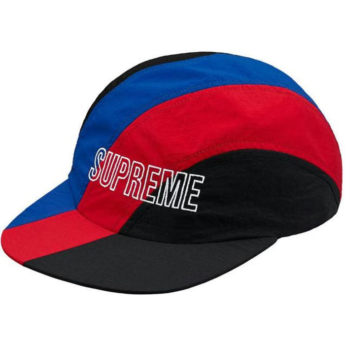 Supreme Diagonal Stripe Nylon Hat Red