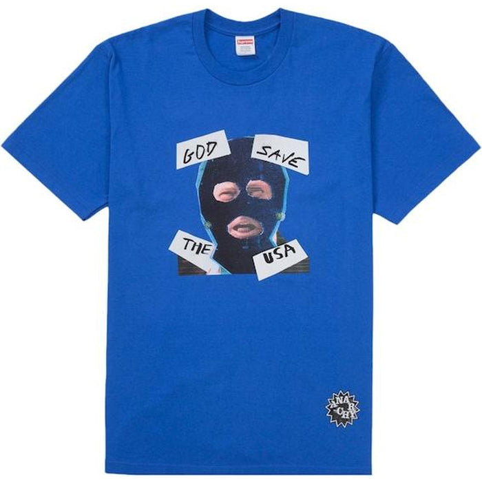 Supreme God Save Us Tee Royal