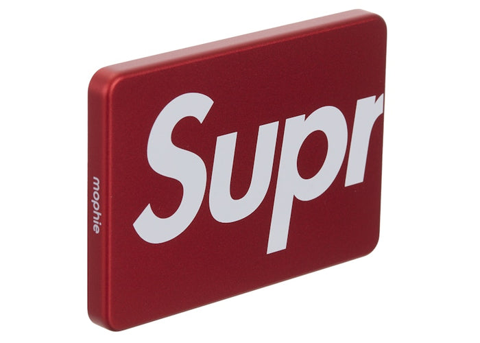 Supreme mophie Qi2 Powerstation (SS26) Red