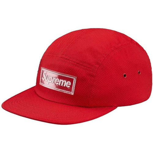 Supreme Nylon Pique Camp Cap Red