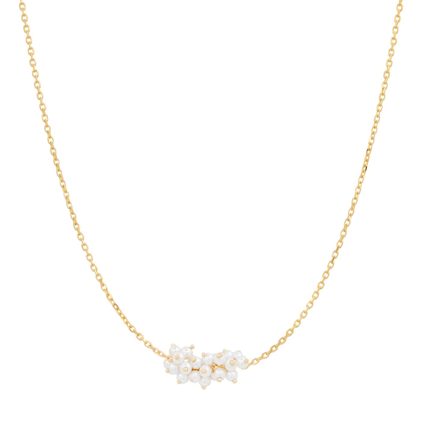 Gold Vermeil Pearl Teardrop Necklace