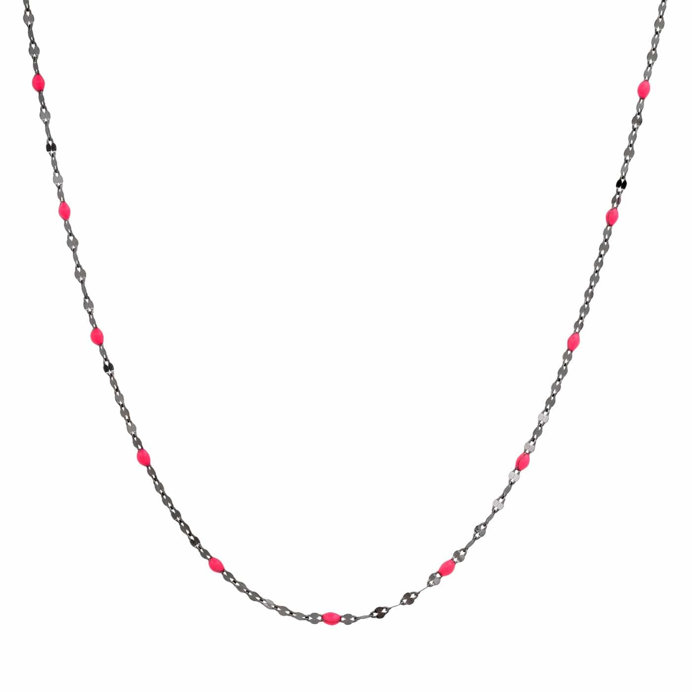Gold Vermeil Sparkle Chain with Enamel Stations