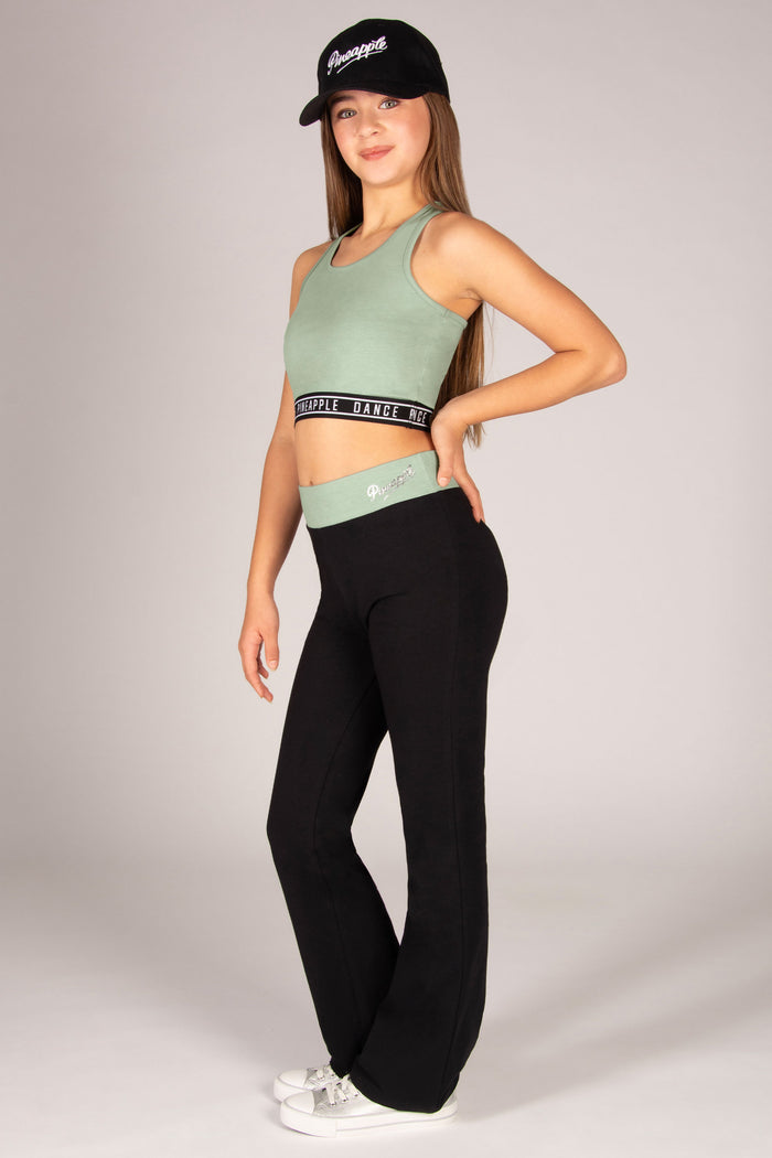 Tape Hem Midi Crop Top