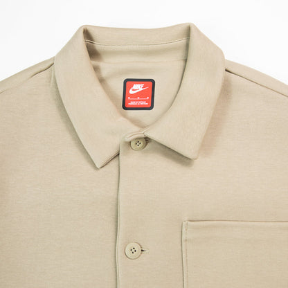 Tech Fleece Reimagined Men's Oversized Shacket (Khaki)