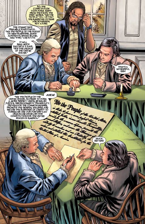 The Constitution: Comic book