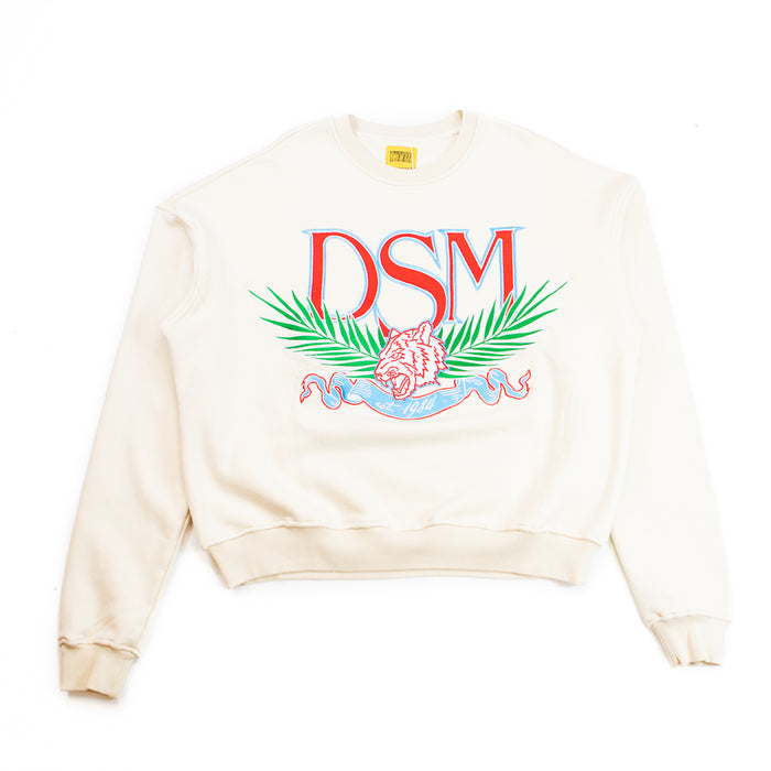 Tiger Crewneck (Antique White)