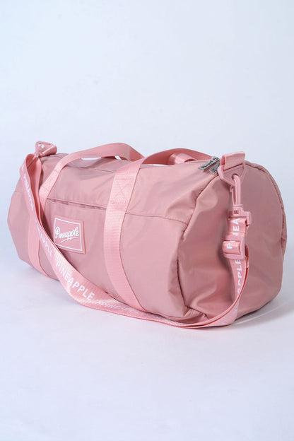 Pink Tonal Kit Bag with logo carry straps