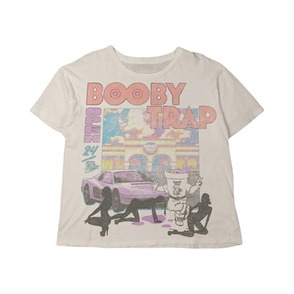 Triple Sevens Booby Trap Logo Tee White