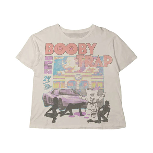 Triple Sevens Booby Trap Logo Tee White