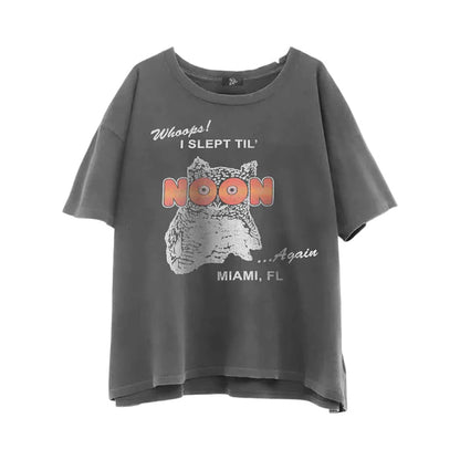 Triple Sevens Night Owl Tee Black