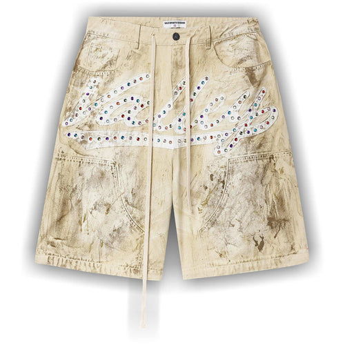 Vale Forever Reeses Jorts 'Dirt/Cream'