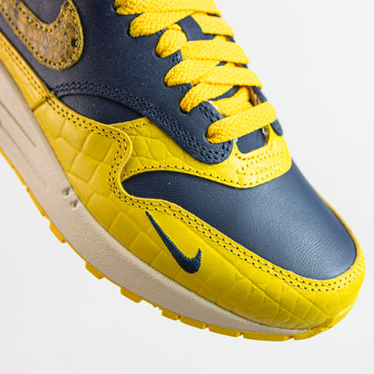 WMNS Air Max 1 PRM (Midnight Navy/Varsity Maize)