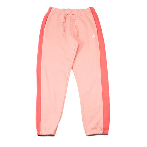 Wmns Jordan Brooklyn Fleece Sweatpant (Red Stardust/Adobe/White)