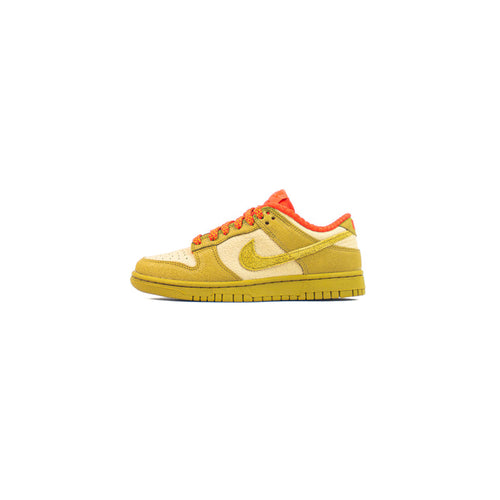 WMNS Dunk Low (Sesame/Bronzine/Picante Red)